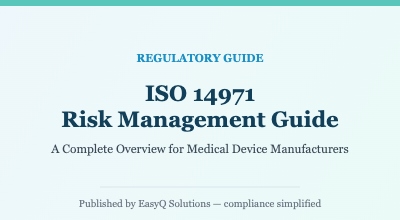 ISO 14971 Risk Management Guide