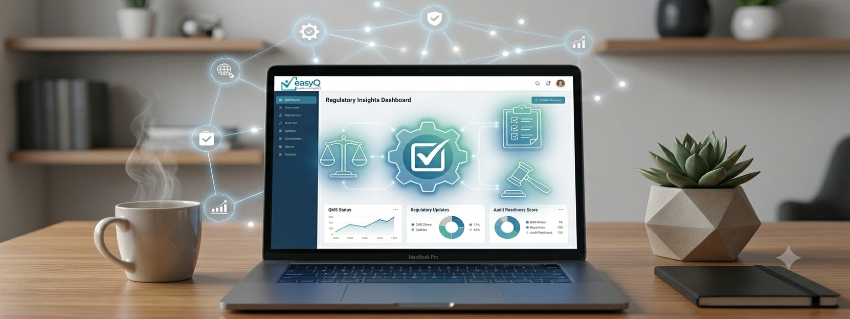 easyQ compliance dashboard